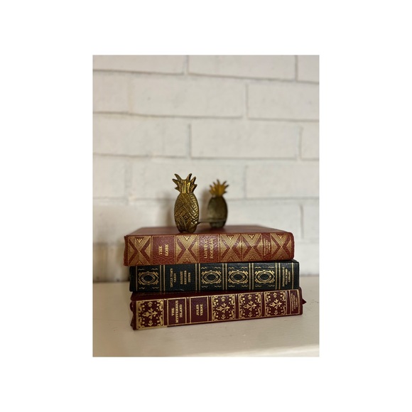 Vintage Mid Century Brass Pineapple Letter/Napkin Holder - Picture 1 of 4